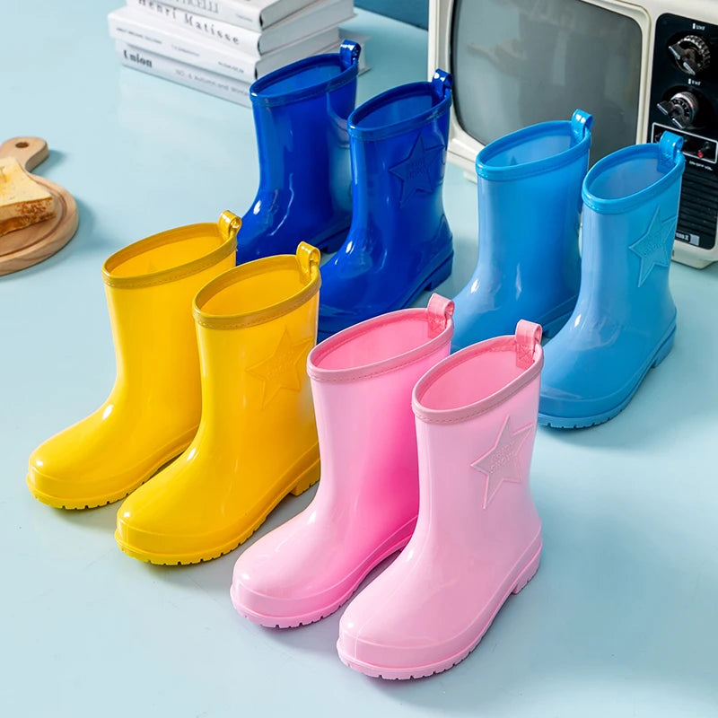 Kinder Gummistiefel Größe 27-40 – Leicht, Rutschfest und Wasserdicht 0