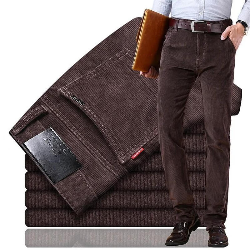 Klassische Cordhose für Herren – Bequeme & Strapazierfähige Hosen Herren aus hochwertigem Cordstoff 2
