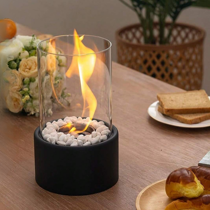 Klassische Öllampe aus Metall und Glas – Antike Öllampe für stimmungsvolle Beleuchtung 7