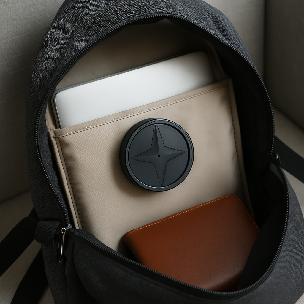 Kompakter GPS Tracker Auto mit Magnet – Echtzeit-Ortung für Fahrzeuge, Hunde und Fahrräder 2