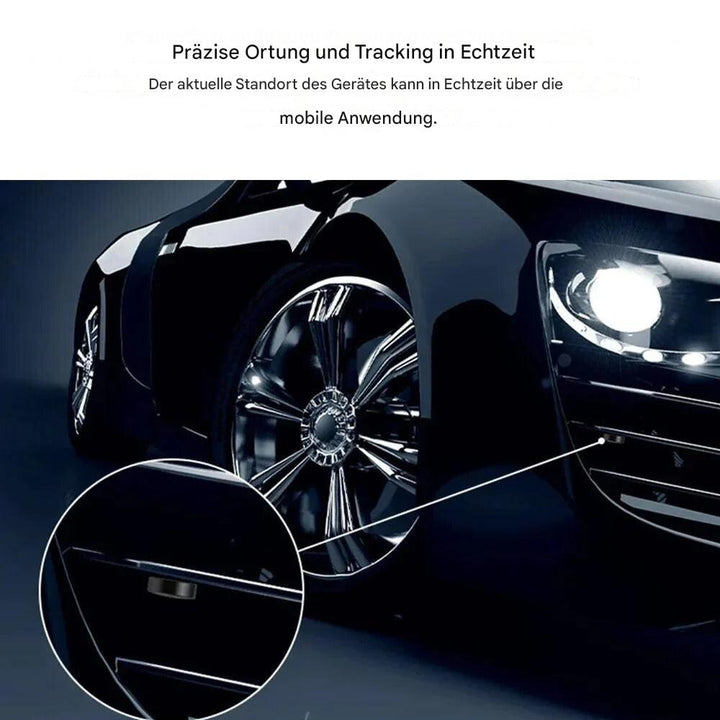 Kompakter GPS Tracker Auto mit Magnet – Echtzeit-Ortung für Fahrzeuge, Hunde und Fahrräder 5