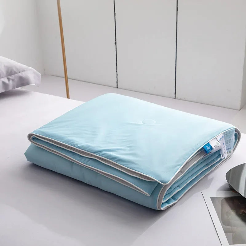 Kühlende Sommerdecke 150x200 cm – Leicht, Doppelseitig und Atmungsaktiv für Optimale Nächte 5