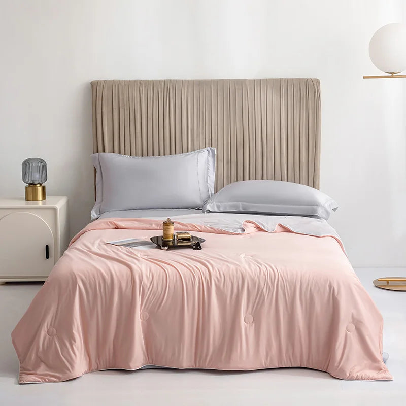 Kühlende Sommerdecke 150x200 cm – Leicht, Doppelseitig und Atmungsaktiv für Optimale Nächte 8