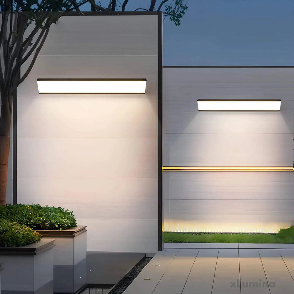 LED-Außenwandleuchte für Terrassen und Gärten – Wetterfest und Energiesparend 1