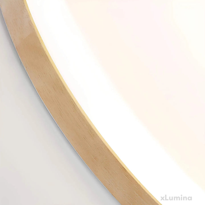 LED Deckenlampe aus Holz und Metall – Elegante Deckenleuchte für Wohnzimmer und Schlafzimmer 4