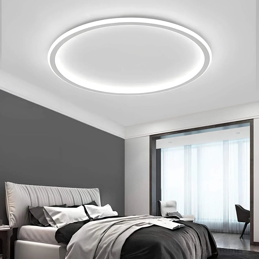 LED Deckenleuchte Rund im Nordischen Design – Elegante Deckenlampe für Wohnzimmer und Flure 6