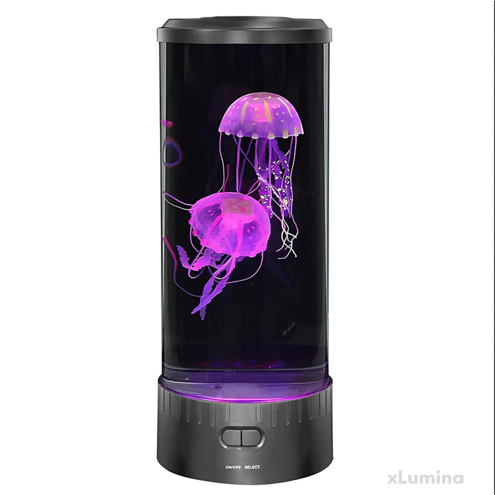 LED Lavalampe mit Quallen-Design – Beruhigende Lichtshow in Blau für Entspannung und Atmosphäre 3