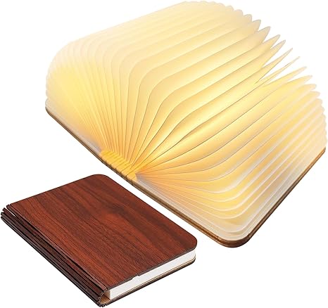 LED Leselampe für Bücher – Kompakte Nachtlicht mit Warmweißem Licht für Gemütliche Atmosphäre am Bett 4