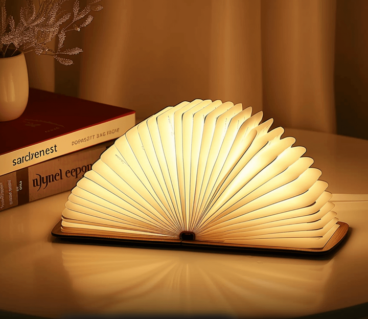 LED Leselampe für Bücher – Kompakte Nachtlicht mit Warmweißem Licht für Gemütliche Atmosphäre am Bett 7