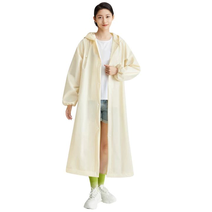 Langlebiger Regenponcho für Erwachsene – Winddicht, Wasserdicht, Ideal für Fahrrad & Wandern 7