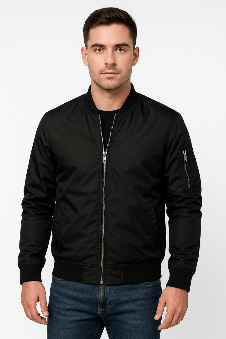 Leichte Bomberjacke Damen für Stil und Komfort – Klassischer Schnitt, Atmungsaktives Material 1