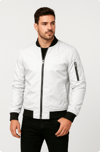 Leichte Bomberjacke Damen für Stil und Komfort – Klassischer Schnitt, Atmungsaktives Material 6