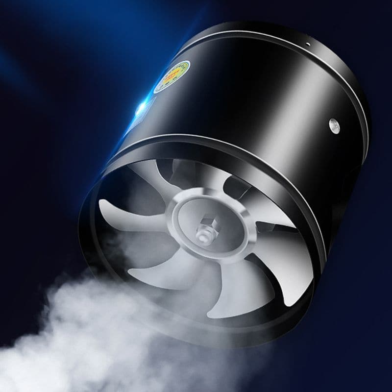 Leiser Abluftventilator für Bad und Küche – Starke Ventilation mit Metallgehäuse, Ideal für Zuhause und Büro 1
