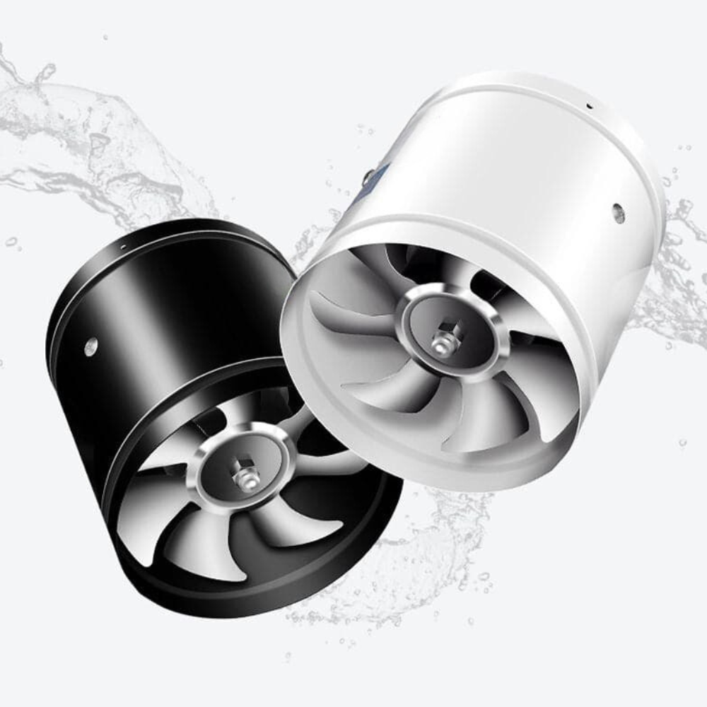 Leiser Abluftventilator für Bad und Küche – Starke Ventilation mit Metallgehäuse, Ideal für Zuhause und Büro 7