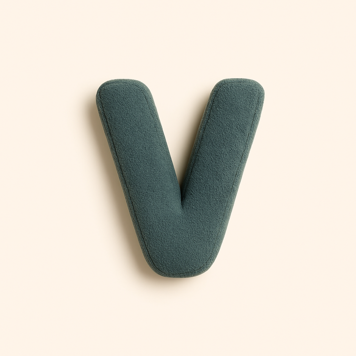 LetterLounge – Personalisierbares Sofa Kissen aus Baumwolle für individuellen Stil 10