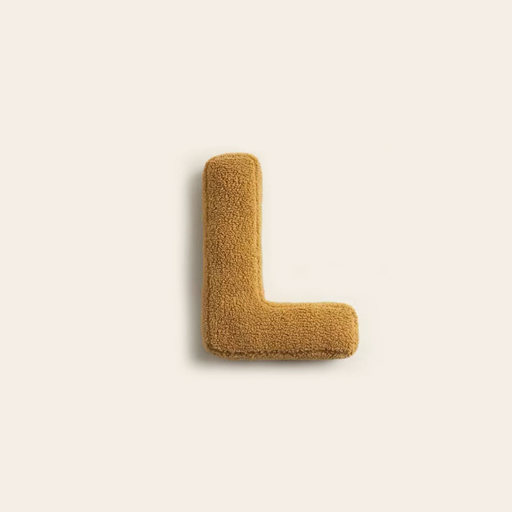 LetterLounge – Personalisierbares Sofa Kissen aus Baumwolle für individuellen Stil 17
