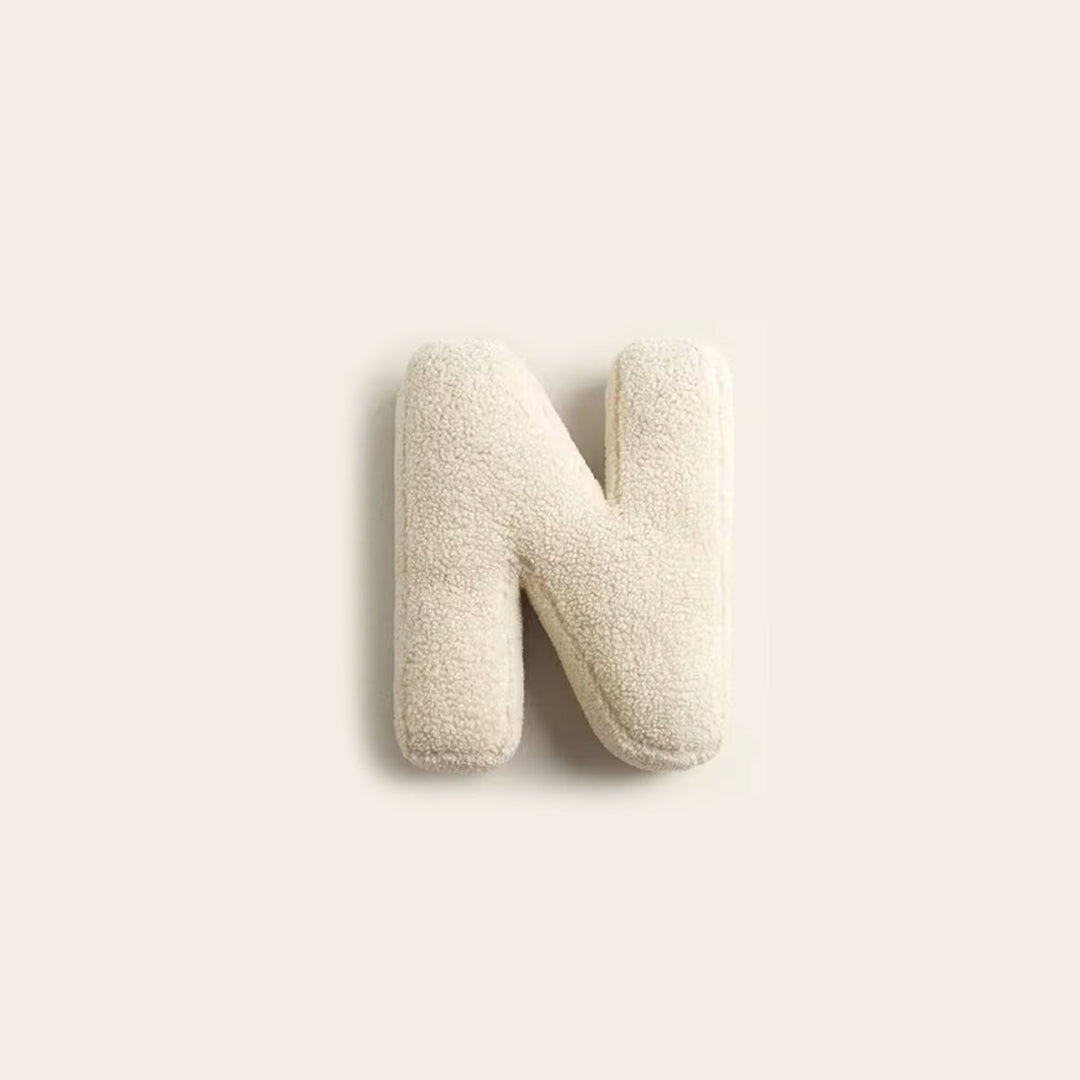 LetterLounge – Personalisierbares Sofa Kissen aus Baumwolle für individuellen Stil 19