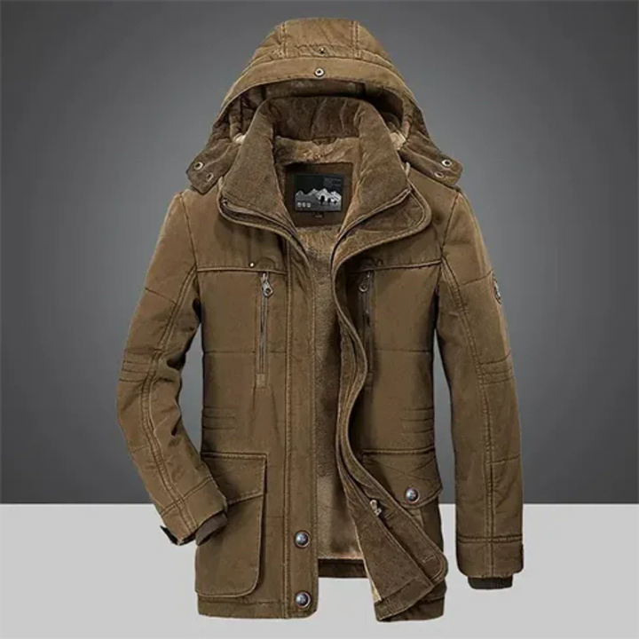Lexer Herrenjacke – Winter Kapuzenjacke mit Wärmender Isolierung, Klassisches Design 2