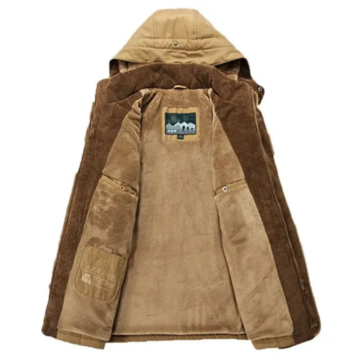 Lexer Herrenjacke – Winter Kapuzenjacke mit Wärmender Isolierung, Klassisches Design 5