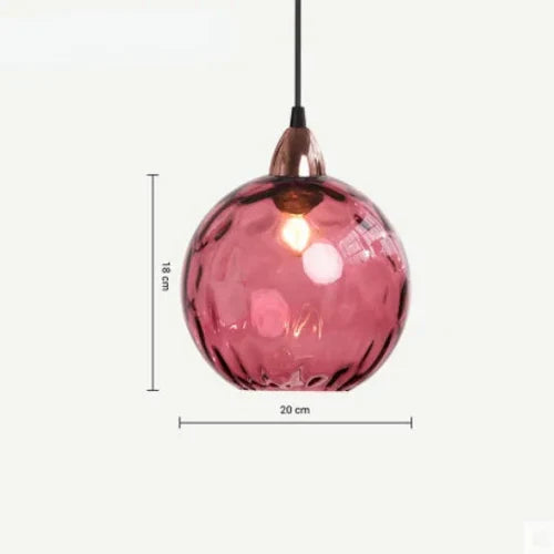 LumiSphere – Pendelleuchte Glas für Esszimmer, Hängelampe mit Warmlicht 0