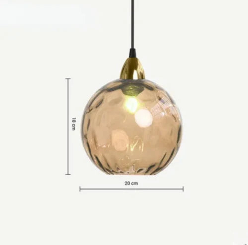 LumiSphere – Pendelleuchte Glas für Esszimmer, Hängelampe mit Warmlicht 11