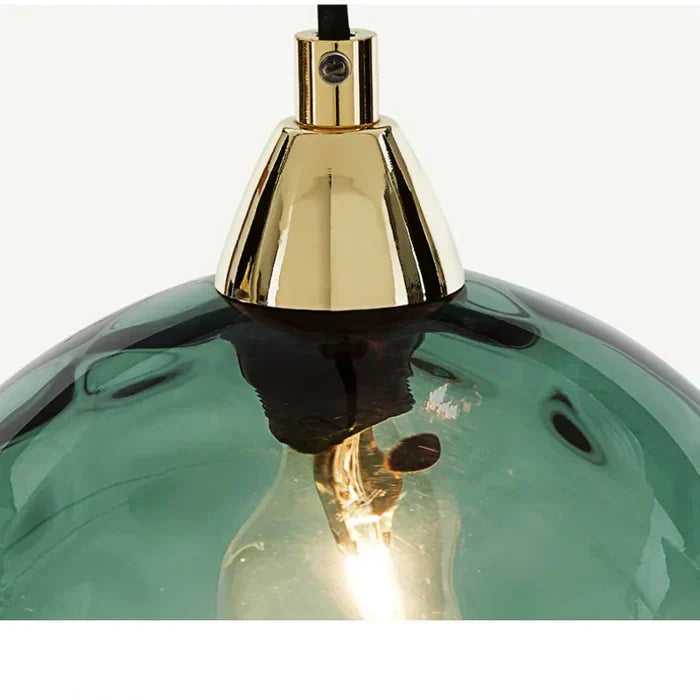 LumiSphere – Pendelleuchte Glas für Esszimmer, Hängelampe mit Warmlicht 3