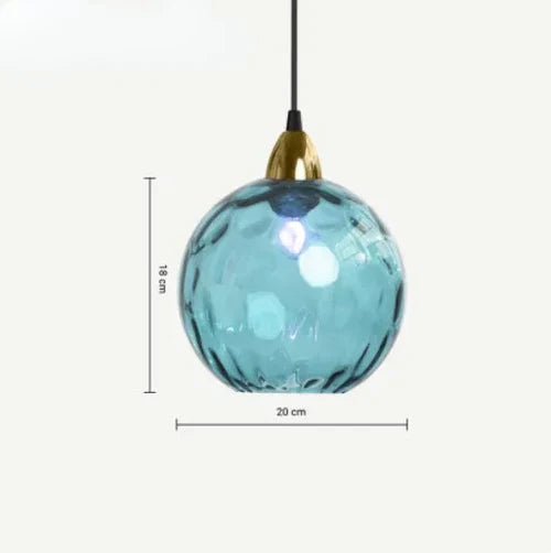 LumiSphere – Pendelleuchte Glas für Esszimmer, Hängelampe mit Warmlicht 6