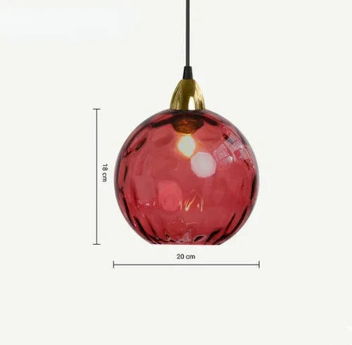 LumiSphere – Pendelleuchte Glas für Esszimmer, Hängelampe mit Warmlicht 7
