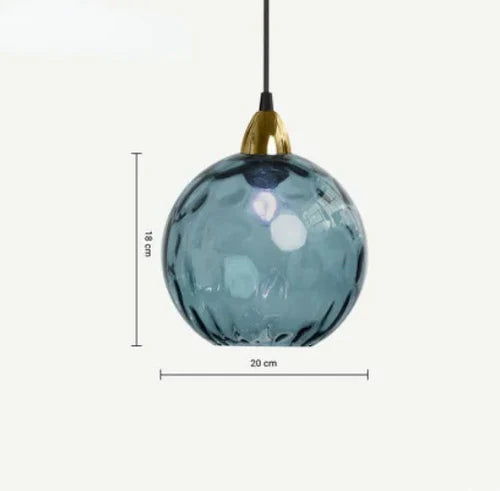LumiSphere – Pendelleuchte Glas für Esszimmer, Hängelampe mit Warmlicht 9
