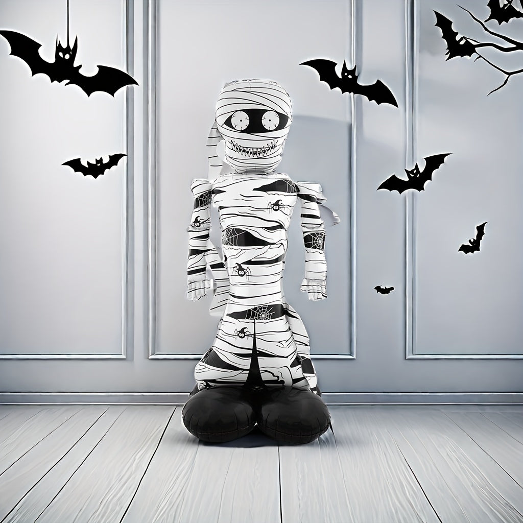 Lustige Halloween-Mumie – Aufblasbare Dekoration für drinnen und draußen 0