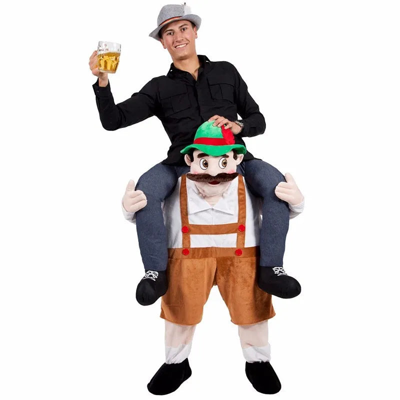 Lustiges Oktoberfest Kostüm für Herren – Bayerischer Träger für Halloween 0