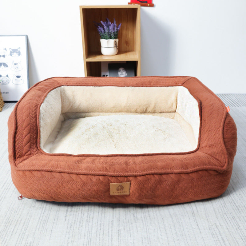 LuxeDream – Ergonomisches Hundebett für Komfort und Unterstützung 0