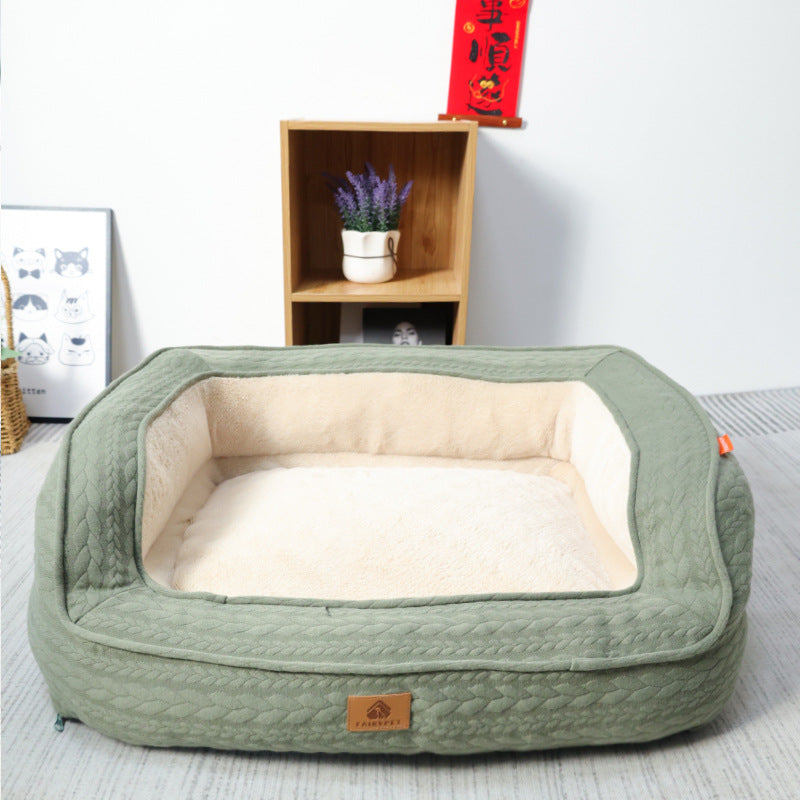 LuxeDream – Ergonomisches Hundebett für Komfort und Unterstützung 3