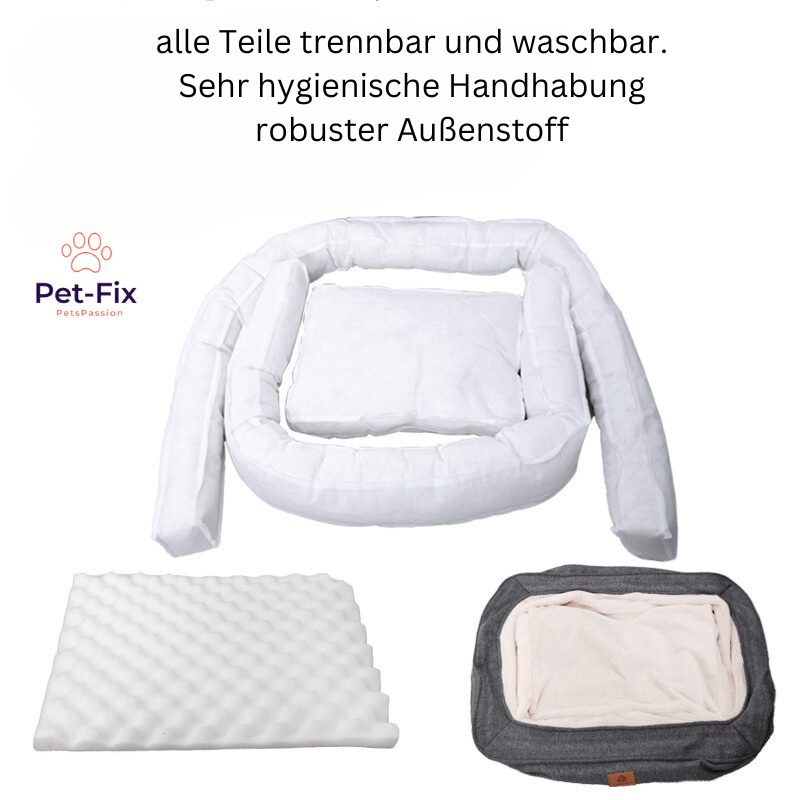 LuxeDream – Ergonomisches Hundebett für Komfort und Unterstützung 6