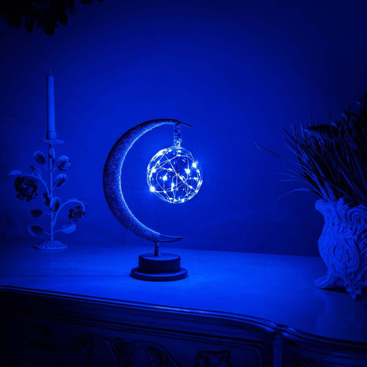 Magische Mondlampe – LED Tischlampe aus Glas für entspannende Atmosphäre 7
