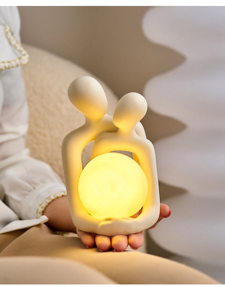 Magische Tischlampe mit Warmem Licht – Einzigartiges Design für Gemütliche Abende in Wohnzimmer oder Schlafzimmer 1