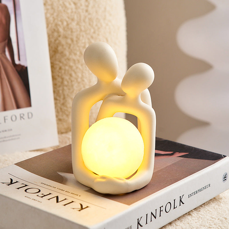 Magische Tischlampe mit Warmem Licht – Einzigartiges Design für Gemütliche Abende in Wohnzimmer oder Schlafzimmer 2