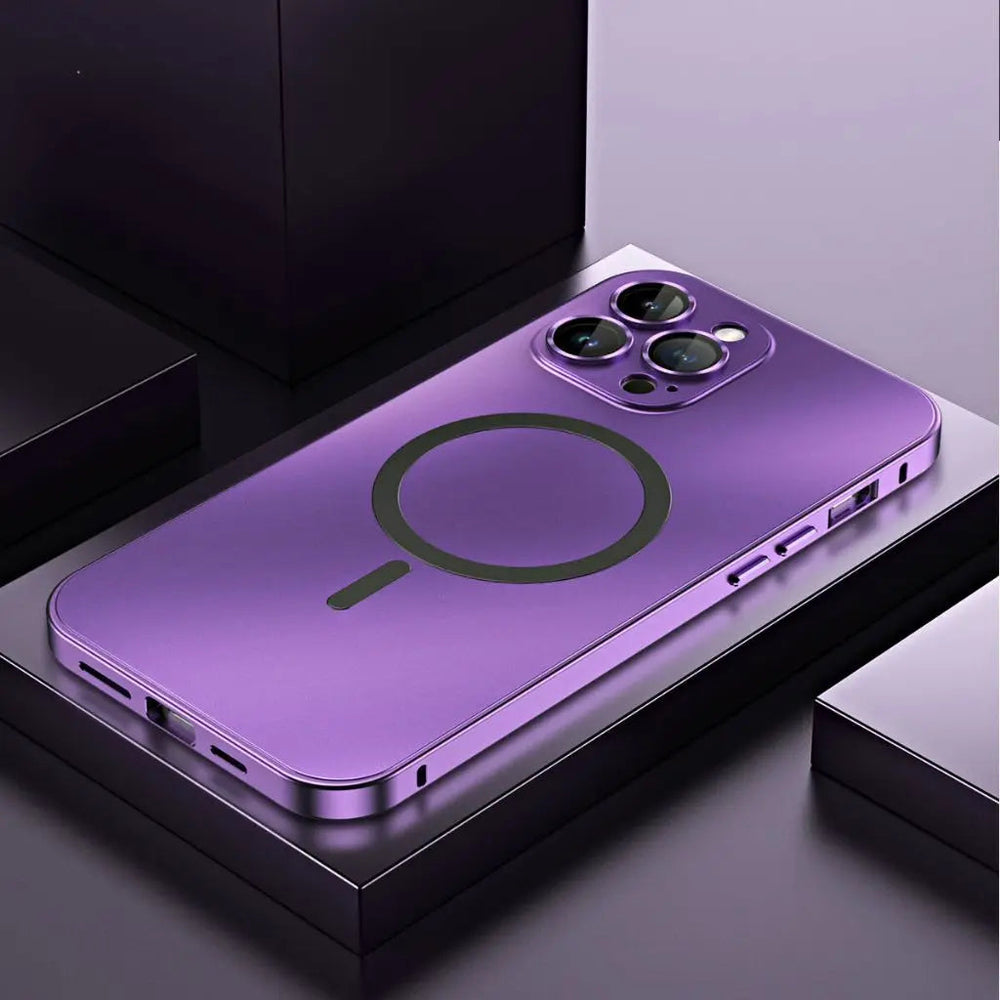 Magnetische Metallhülle für iPhone – Robuste Schutzhülle mit elegantem Design und perfekter Passform 1