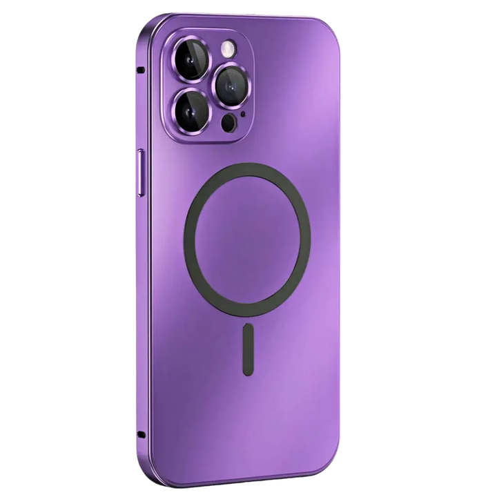 Magnetische Metallhülle für iPhone – Robuste Schutzhülle mit elegantem Design und perfekter Passform 12
