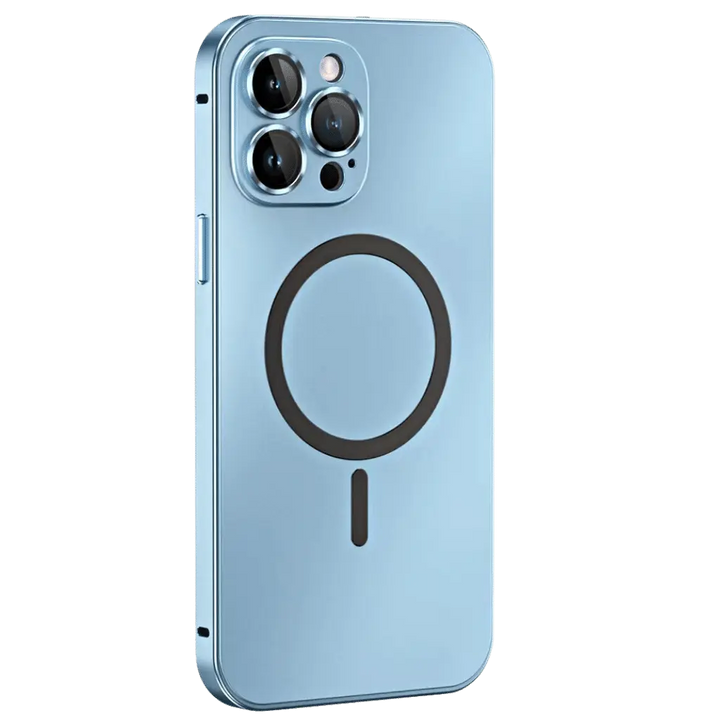 Magnetische Metallhülle für iPhone – Robuste Schutzhülle mit elegantem Design und perfekter Passform 14