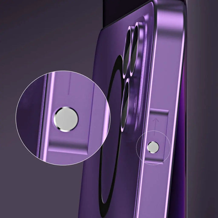 Magnetische Metallhülle für iPhone – Robuste Schutzhülle mit elegantem Design und perfekter Passform 7