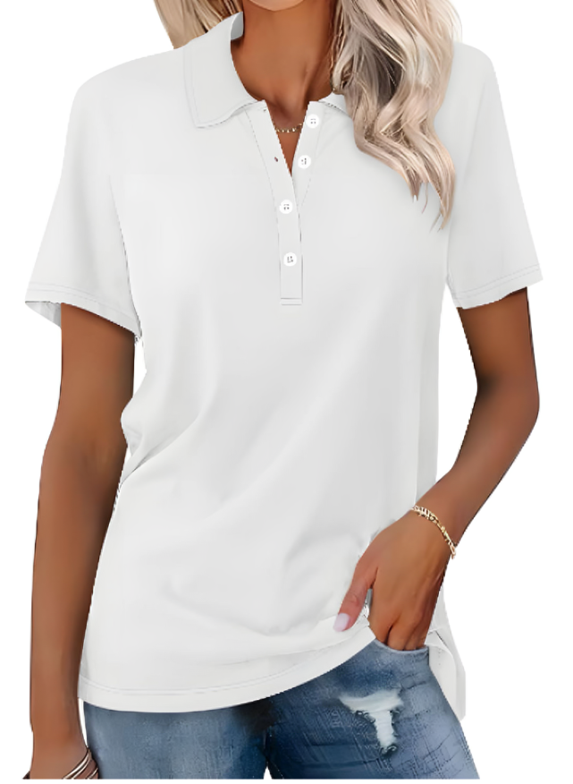 Mia Damen Poloshirt – Nachhaltig, Atmungsaktiv & Bequem für Jeden Anlass 7
