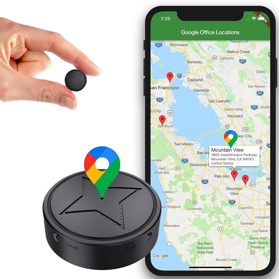 Mini-GPS-Tracker Auto – Echtzeit-Ortung Mit Magnethalterung Für Fahrzeuge 0