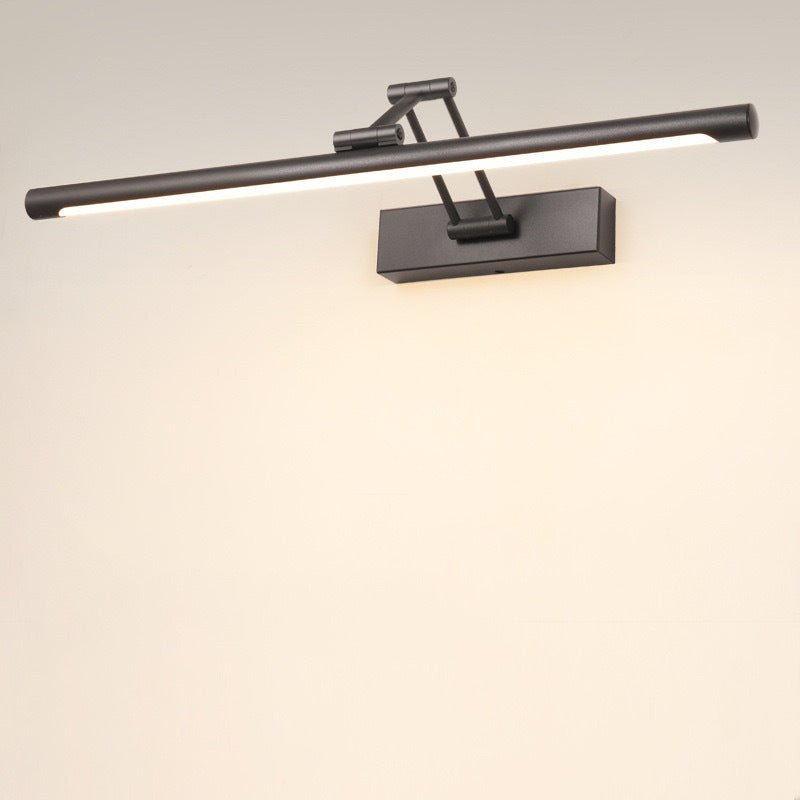 Minimalistische LED Wandleuchte Schwarz – Elegante Wandlampe aus Metall für Schlafzimmer und Wohnzimmer 0