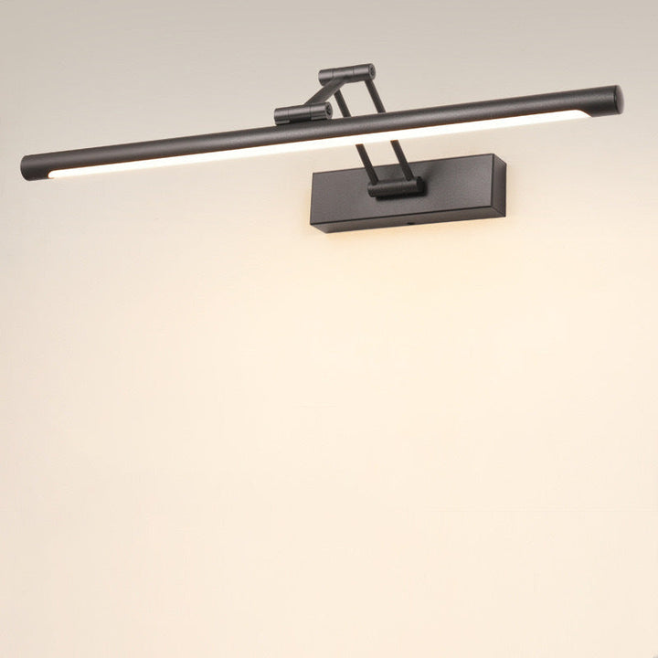 Minimalistische LED Wandleuchte Schwarz – Elegante Wandlampe aus Metall für Schlafzimmer und Wohnzimmer 0