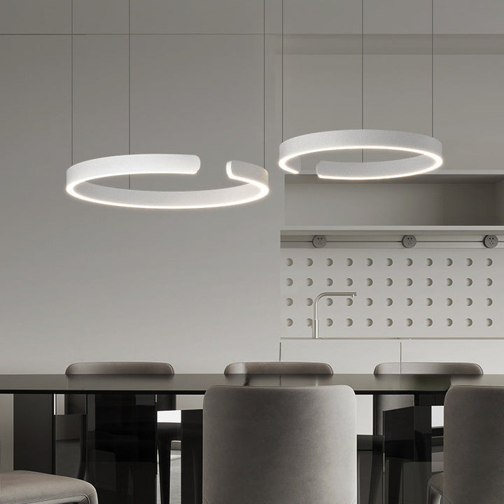 Modern Circle – Höhenverstellbare Pendelleuchte für Esszimmer mit LED-Technologie 3