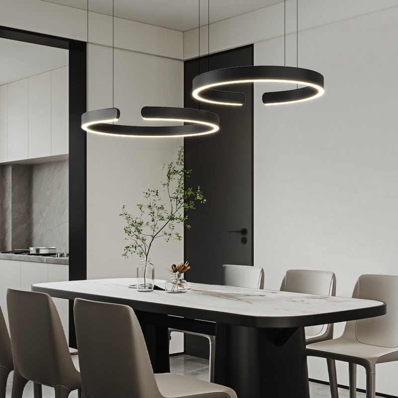 Modern Circle – Höhenverstellbare Pendelleuchte für Esszimmer mit LED-Technologie 5