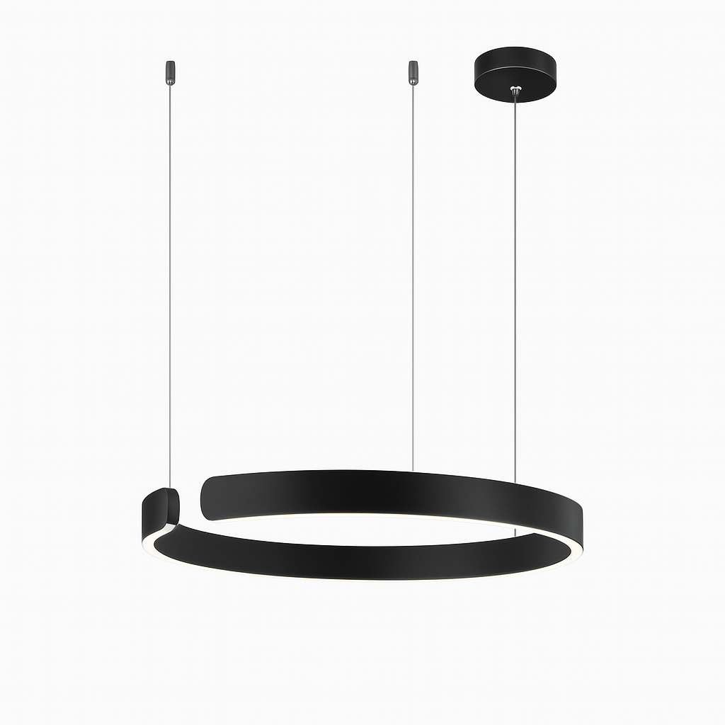 Modern Circle – Höhenverstellbare Pendelleuchte für Esszimmer mit LED-Technologie 8