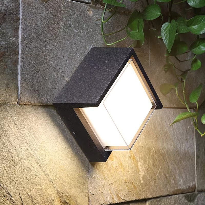 Moderne Außenwandleuchte Mit Bewegungsmelder – LED Wandleuchte Außen IP65 0