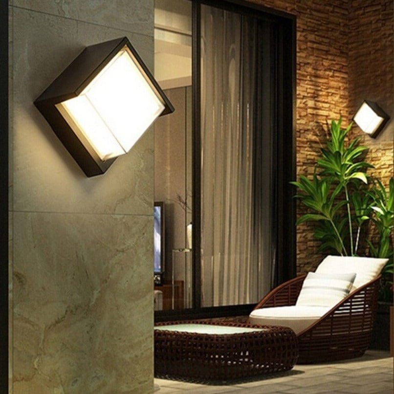 Moderne Außenwandleuchte Mit Bewegungsmelder – LED Wandleuchte Außen IP65 2